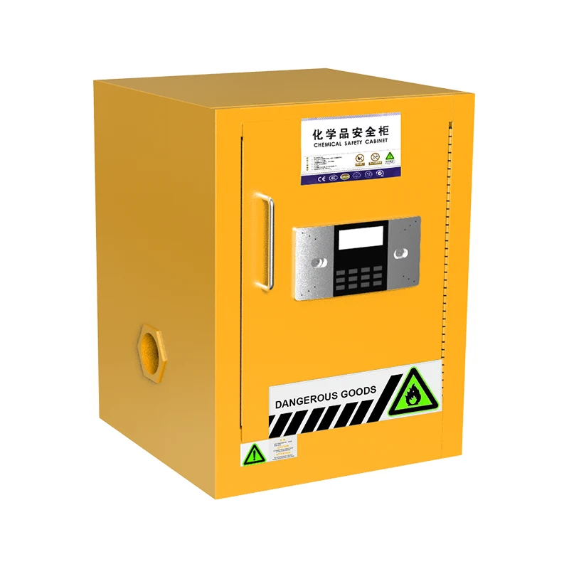 The Correct Way to Open the Chemical Storage Cabinet