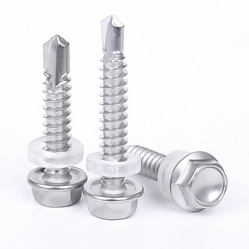 OEM Stainless Steel Hex Self Drilling Screws for Corrosion-Resistant Metalwork