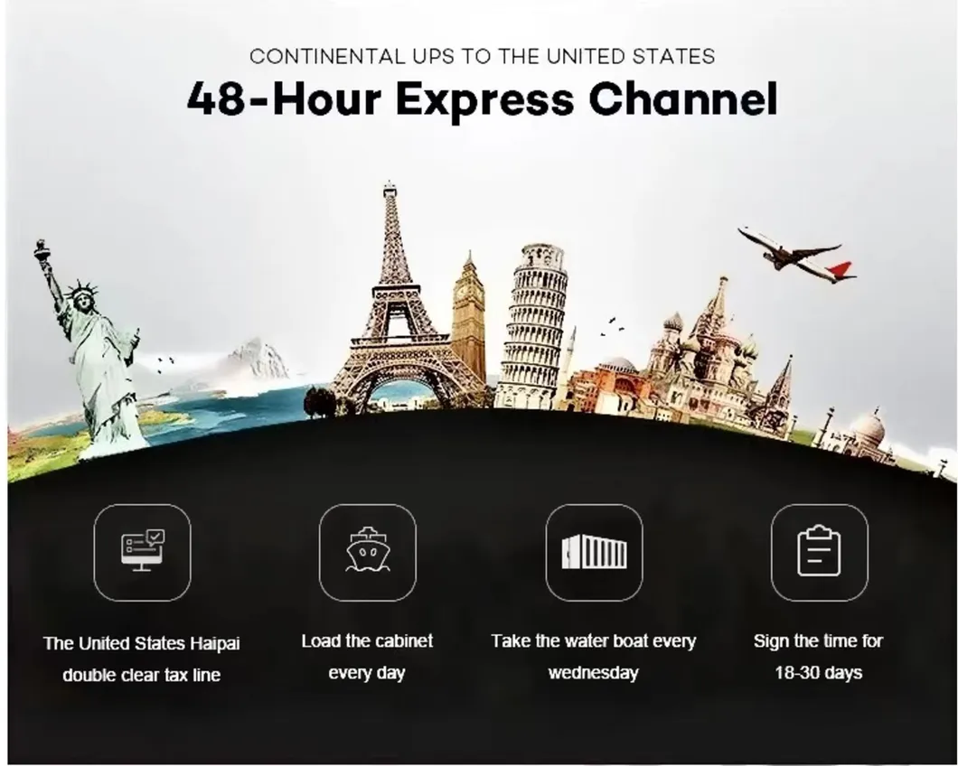 Air Freight and Express Delivery of Imitation Brands, Food, Batteries, E-Cigarettes Goods From China to The U. S. Double Tax Package UPS for Home Delivery
