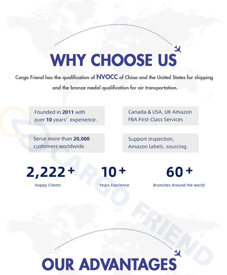 Cargo Friend Professional Freight Agent DDP From Dongguan China to Europe Monaco Door to Door Air Freight Forwarder