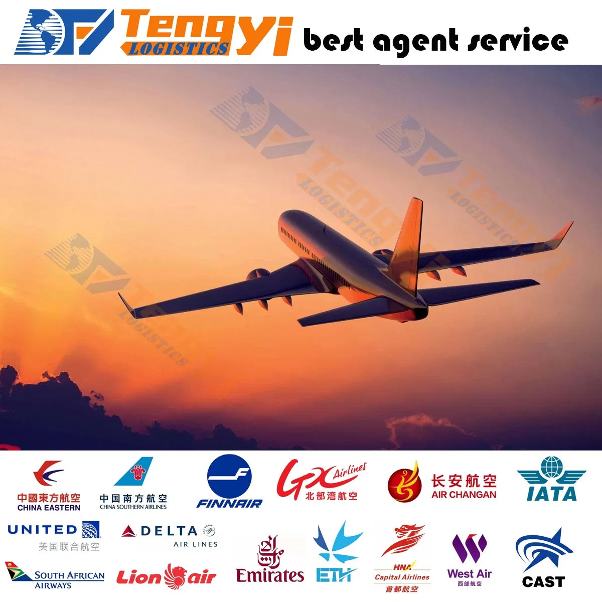 Cheapest Logistics Agent Air Freight Shipping Company to Seychelles with Freight Forwarder From China