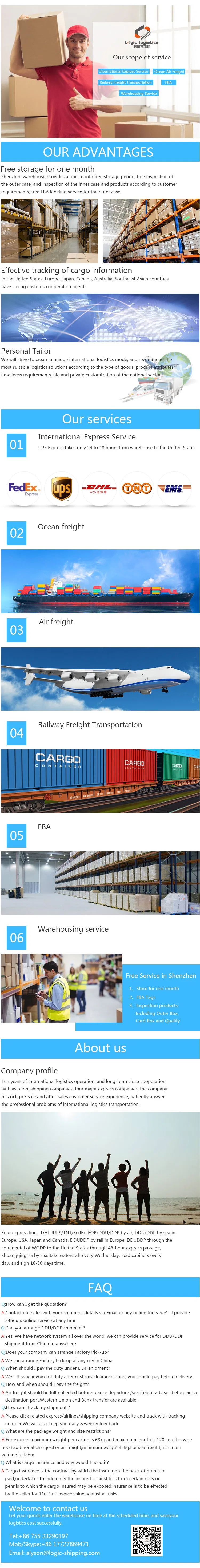 Delivery Consolidator Shenzhen Customs Custom Clearance USA Buying 1688 Buyer Aliexpress Agent