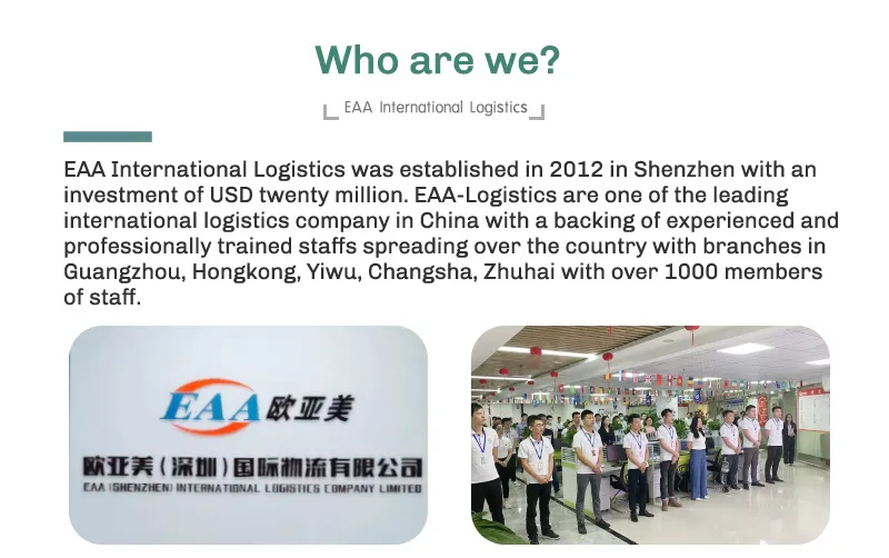 Eaa Ecommerce Fulfillment China Post /DHL/ FedEx /UPS /EMS Sea Air Freight Forwarder1688 Drop Ship Shipping AG