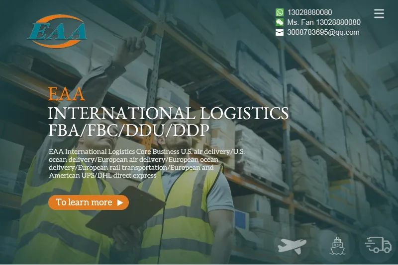 Eaa Ecommerce Fulfillment China Post /DHL/ FedEx /UPS /EMS Sea Air Freight Forwarder1688 Drop Ship Shipping AG