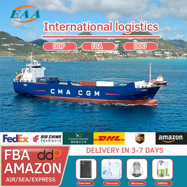Eaa Parcel Forwarding to USA UK Germany Canada Door to Door Amazon Air Shipping Freight Forwarder Clearing an