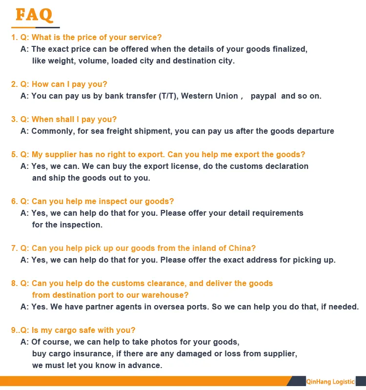 International Express to Amazon, Air, Sea, Us, Canada, Fba, European Special Line