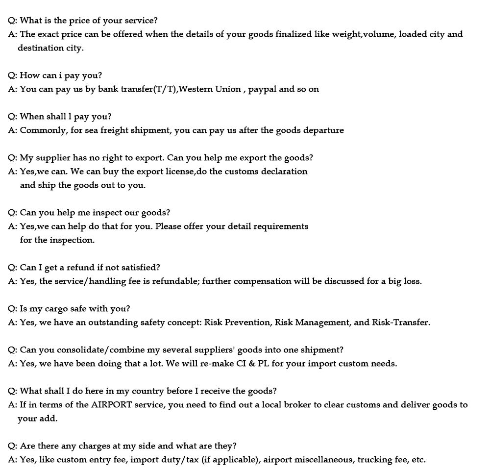 Professional Freight Forwarder International Logistics Marine Forwarder Qingdao to Umm Qasar