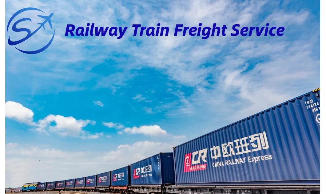 Shipping Service by International Freight Train Cargo Reasonable Price From China to Belgium Brussels